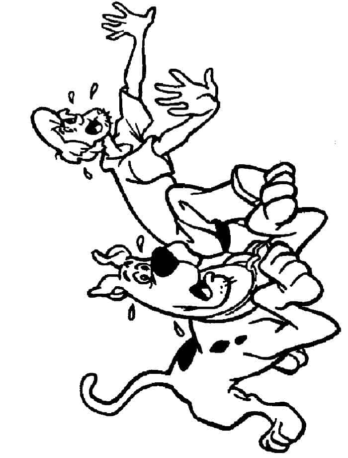 Printable Scooby Doo Coloring Pages