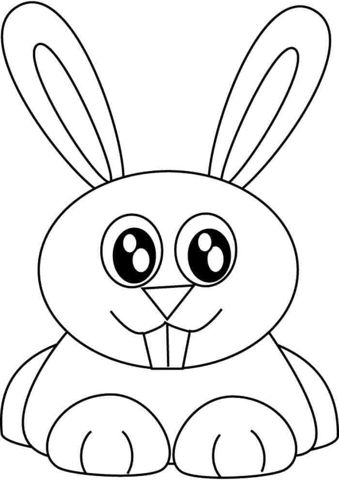 Rabbit Coloring Pages