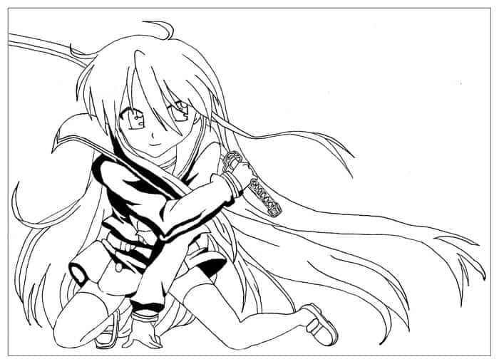 Sailor Moon Barnabus Cat Coloring Pages