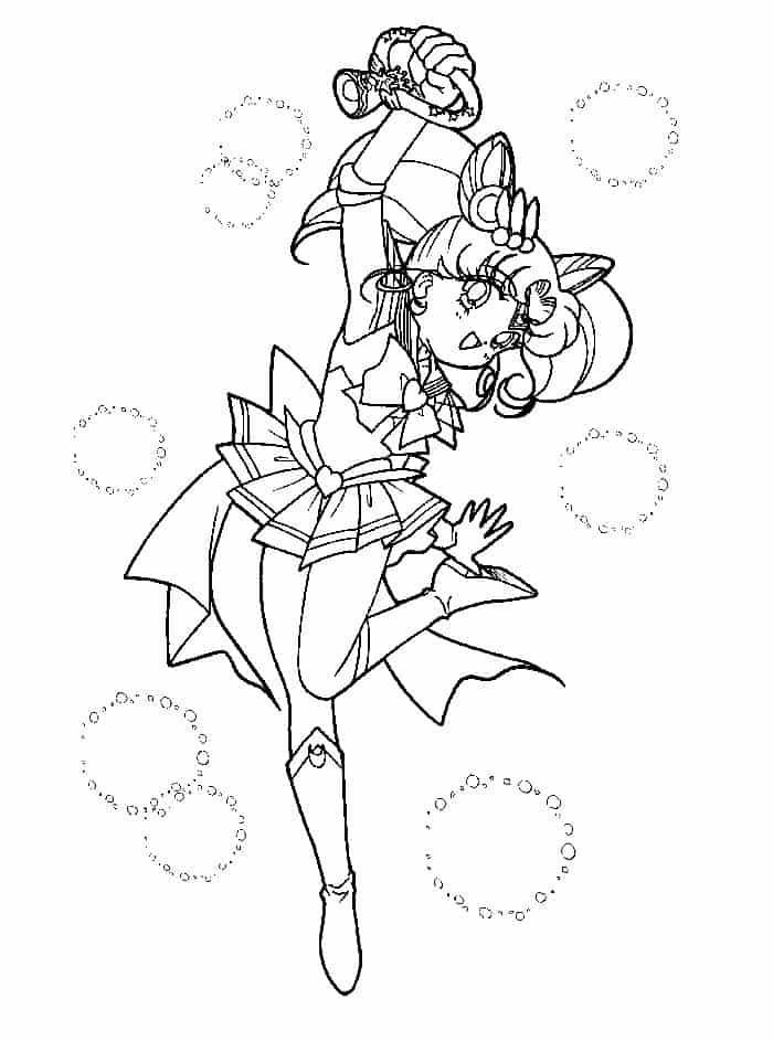 Sailor Moon Coloring Pages Pdf