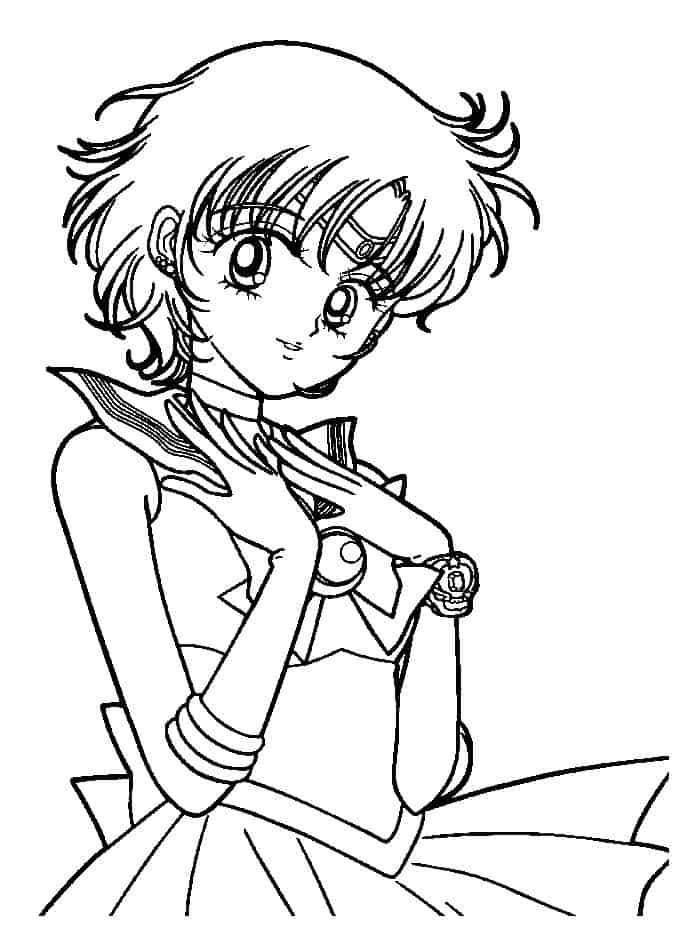 Sailor Moon Coloring Pages Uranus