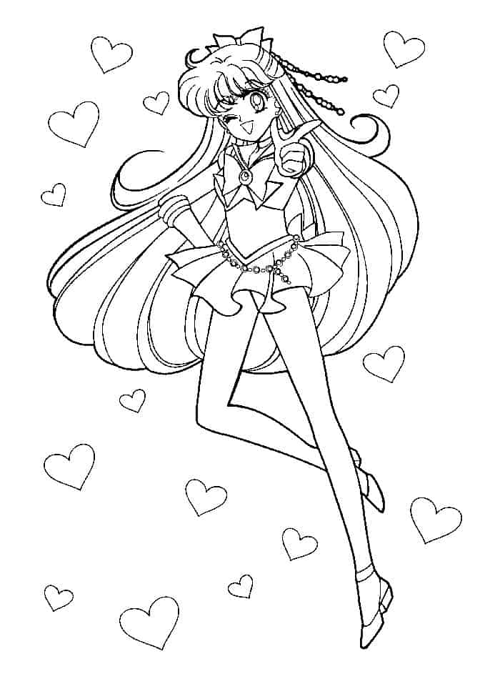 Sailor Moon Crystal Coloring Pages