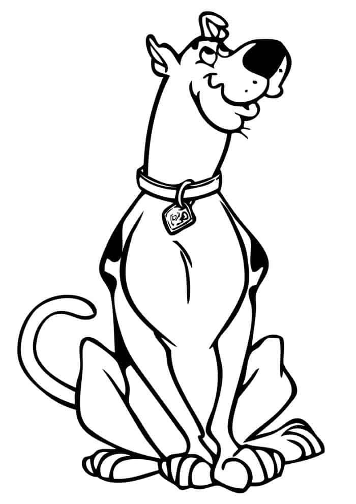 Scooby Doo Coloring Pages Printable