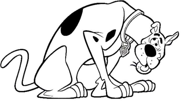 Scooby Doo Theme Coloring Pages