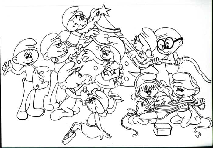 Smurfs 2 Coloring Pages 100 A Lot Of Smurfs All Of The Smurfs 2 The 2