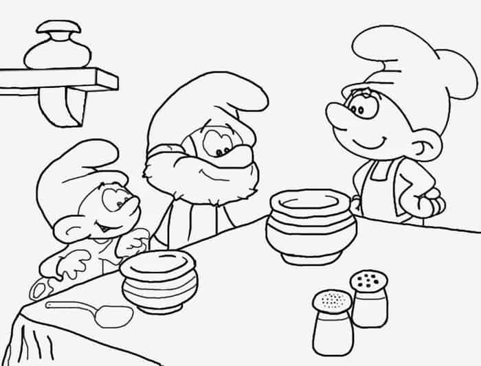 Smurfs 2 Coloring Pages 100 A Lot Of Smurfs All Of The Smurfs