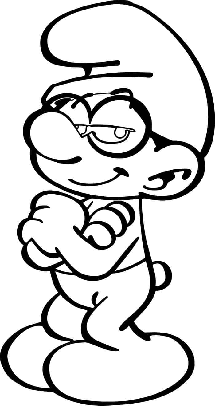 Smurfs Coloring Pages To Print