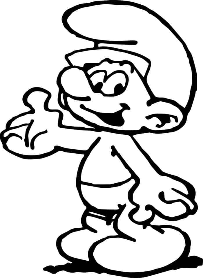 Smurfs Lost Village Coloring Pages