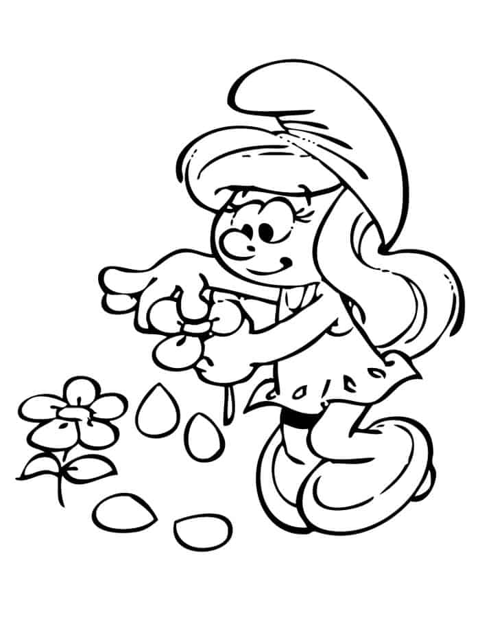 Smurfs The.Lost Village Coloring Pages