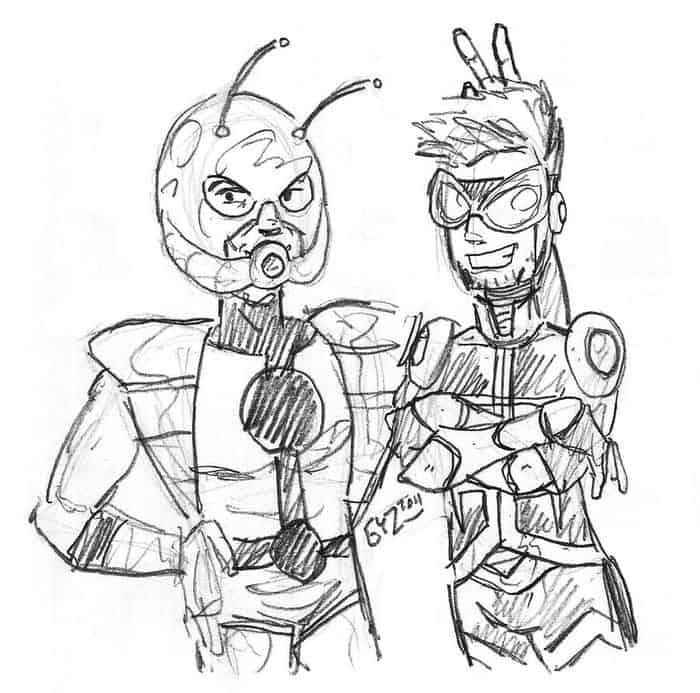 Sonicant Man Coloring Pages