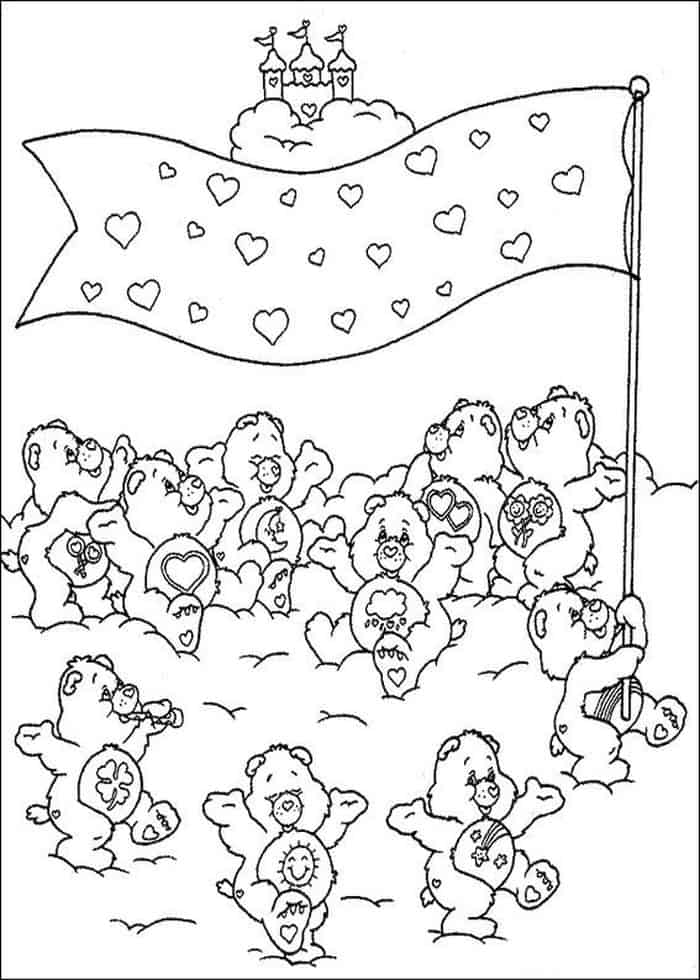 Teddy Bear Picnic Coloring Pages