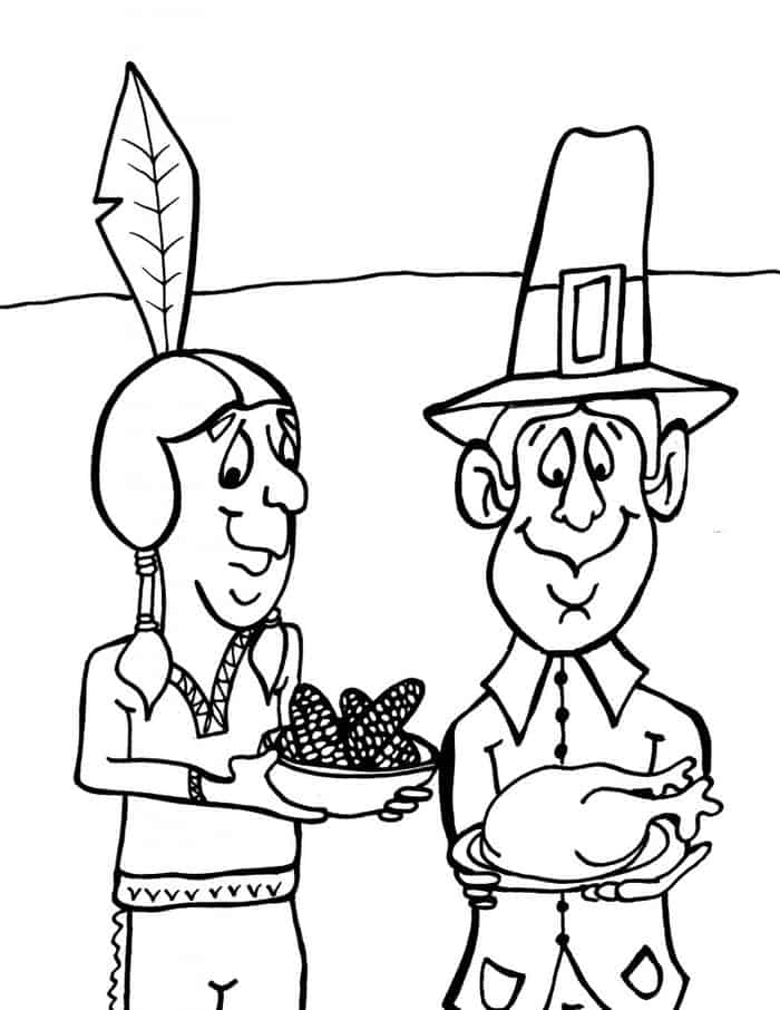 Thanksgiving Turkey Coloring Pages Printables