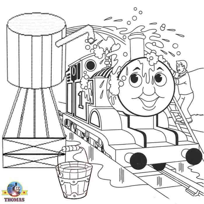 Thomas The Train Coloring Pages Online