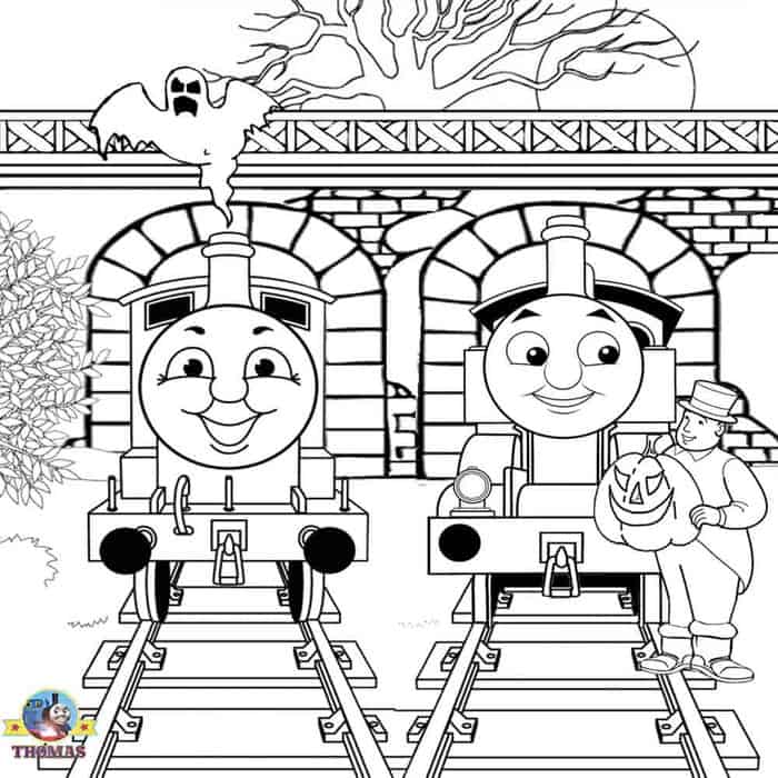 Thomas The Train Coloring Pages To Print