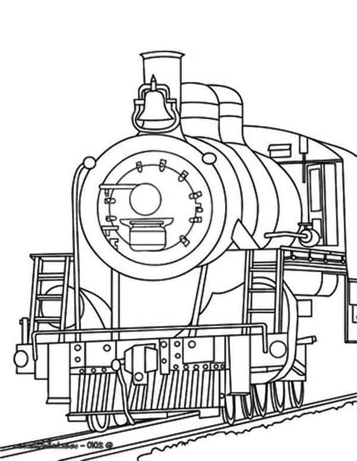 Train Coloring Pages Printable Free