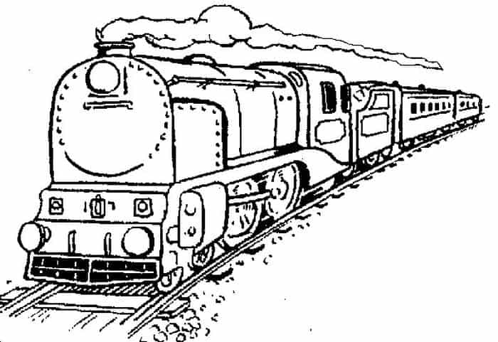 Train Coloring Pages