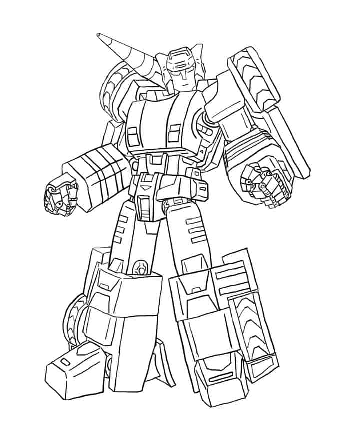 Transformers Coloring Pages Printable