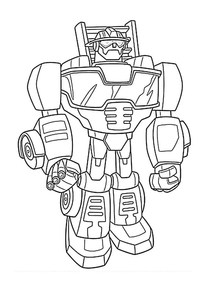 Transformers Free Printable Coloring Pages