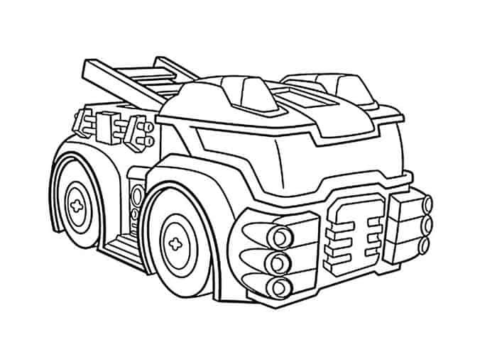 Transformers Rescue Bots Coloring Pages