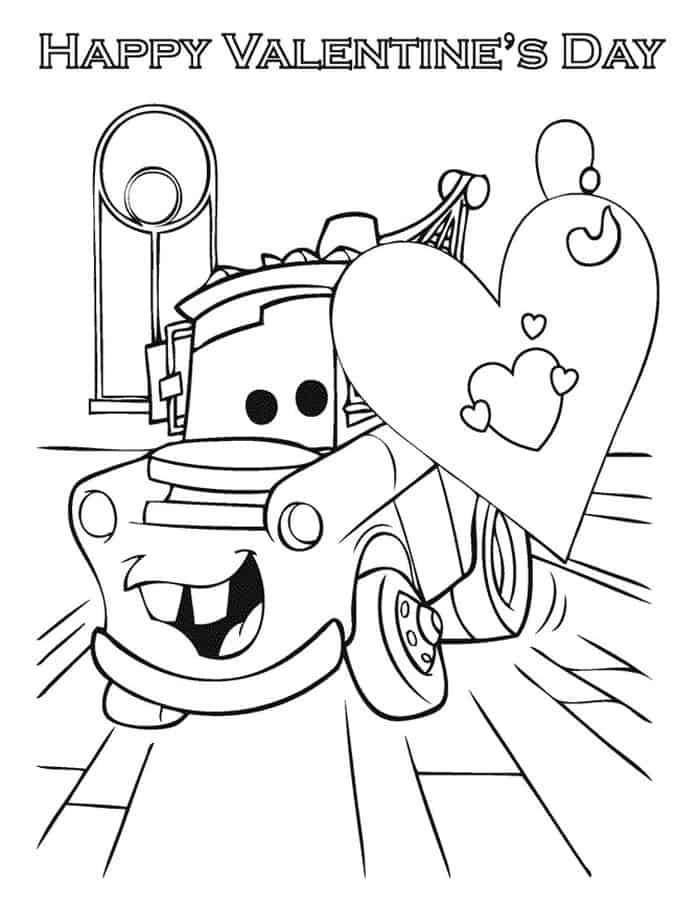 Valentines Day Coloring Pages Printable