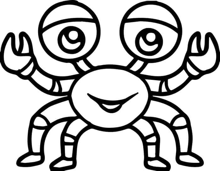 Vbs Decker Decorative Crab Coloring Pages