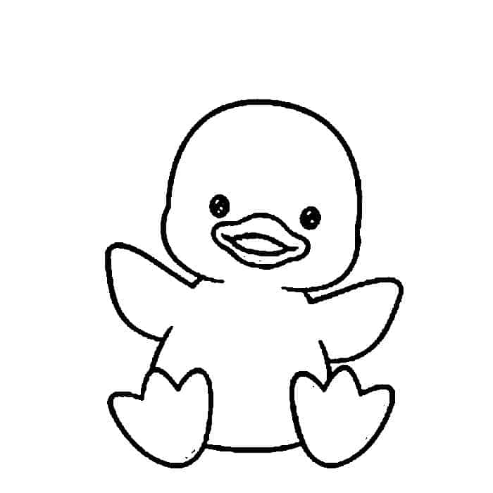 Webkinz Duck Coloring Pages