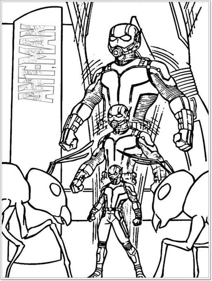 Zardaq Coloring Pages From Ant Man