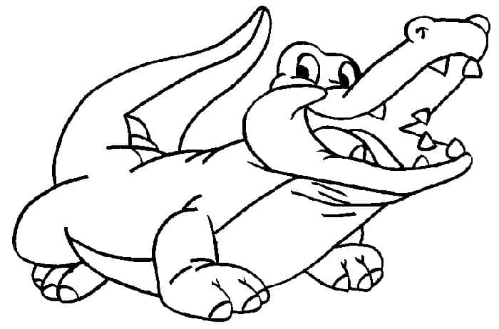Alligator Coloring Pages