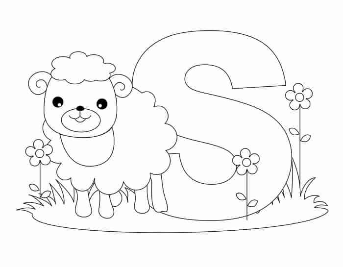 Alphabet Bible Coloring Pages