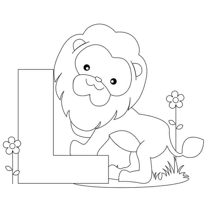 Alphabet Coloring Pages For Kids Printable