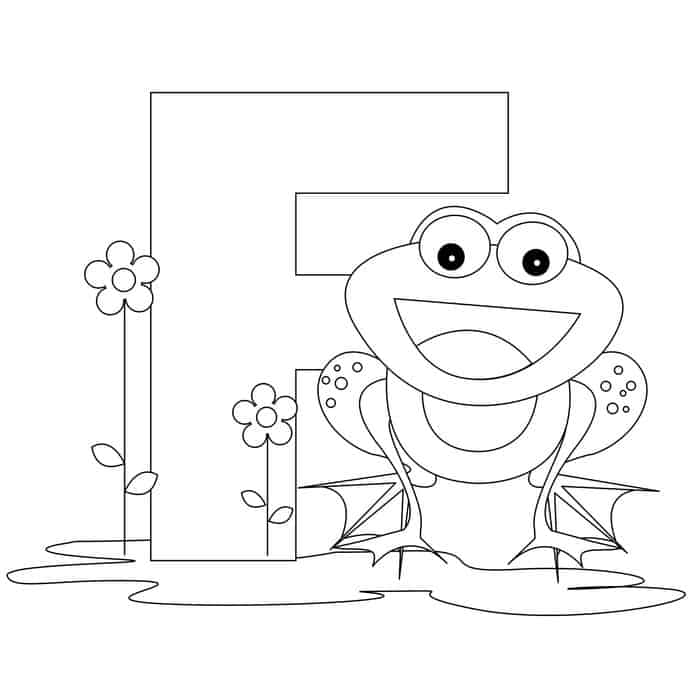 Alphabet Coloring Pages For Preschoolers