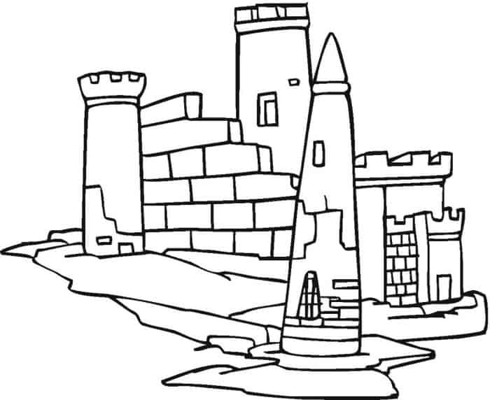 Color Castle Coloring Pages