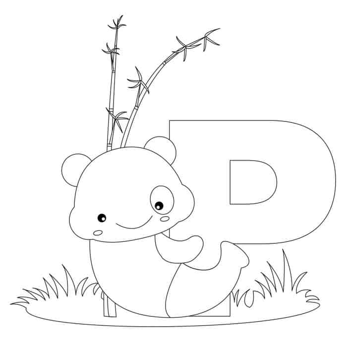 Coloring Pages Alphabet Letters