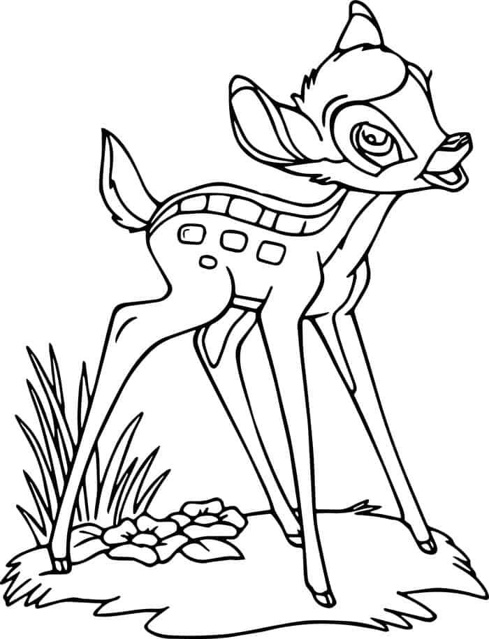 Coloring Pages Bambi