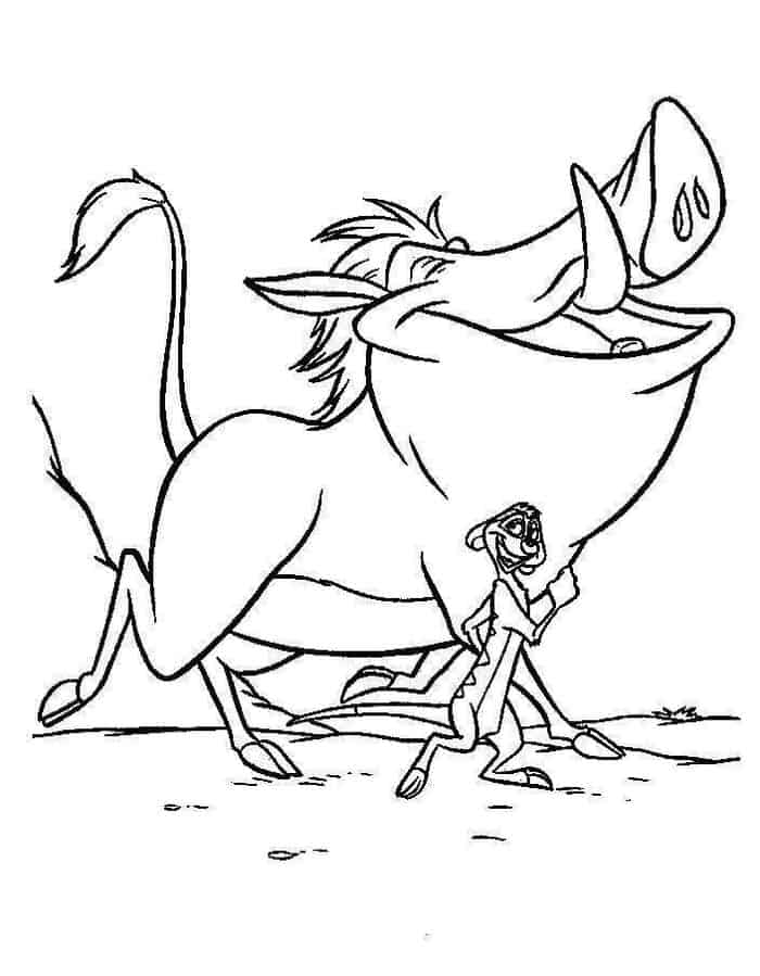 Coloring Pages Disney Lion King