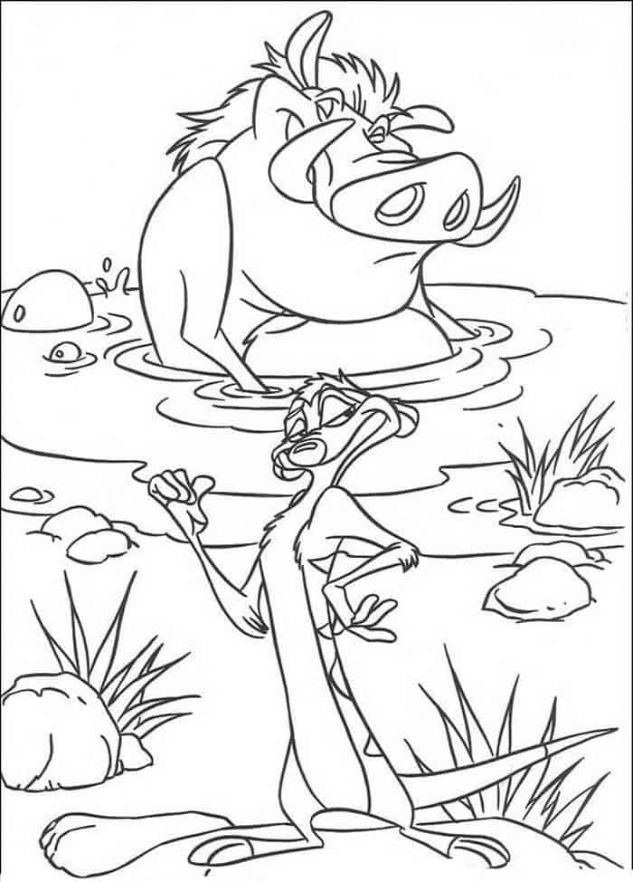 Coloring Pages For The Lion King