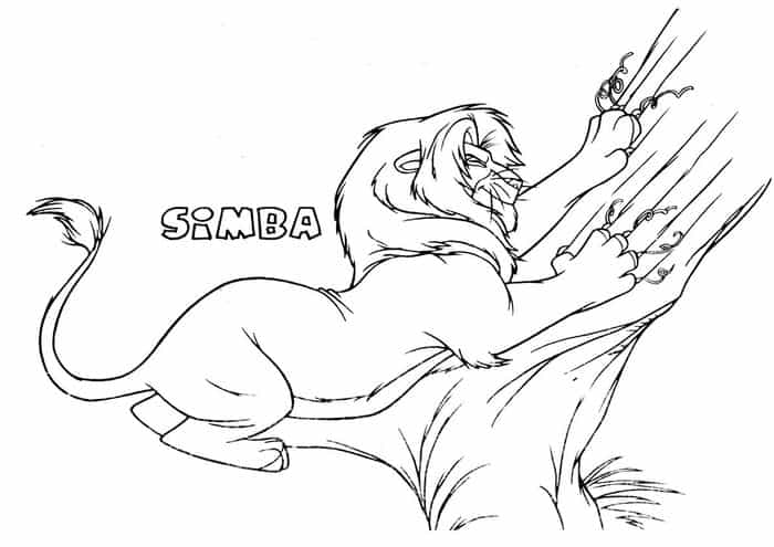 Coloring Pages Lion King