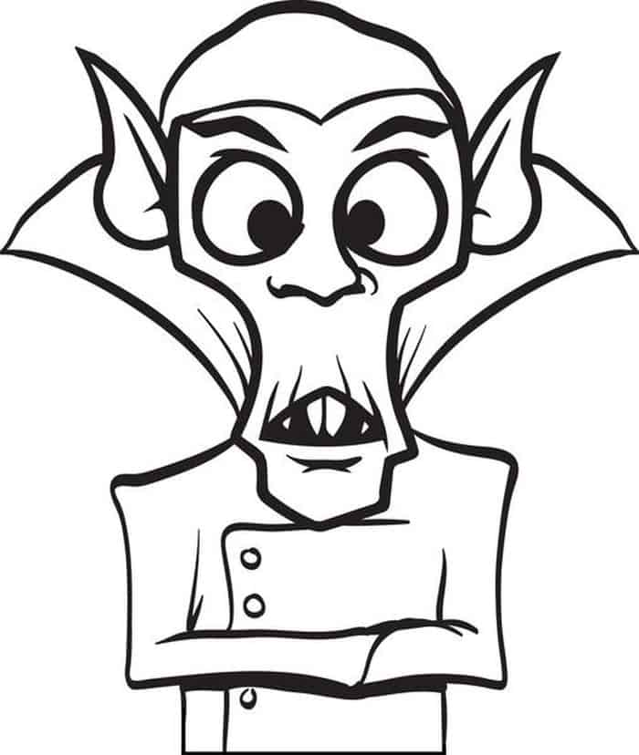 Coloring Pages Vampire