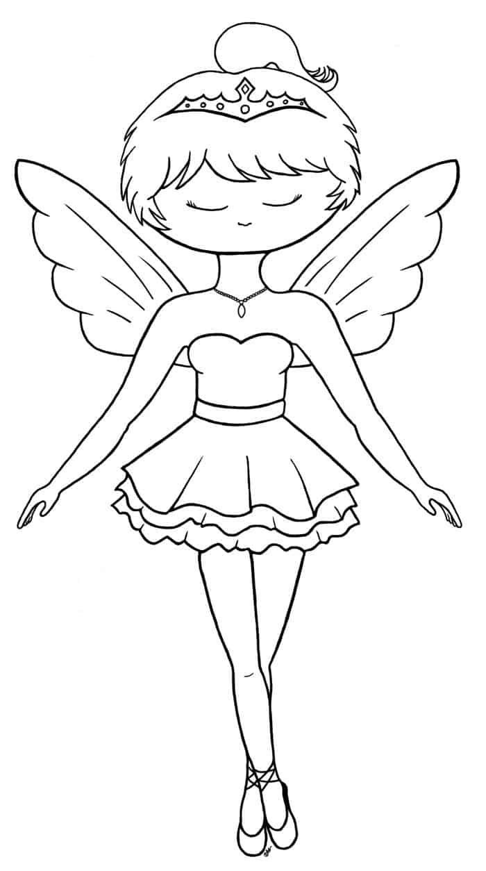 Cross Coloring Pages Ballet