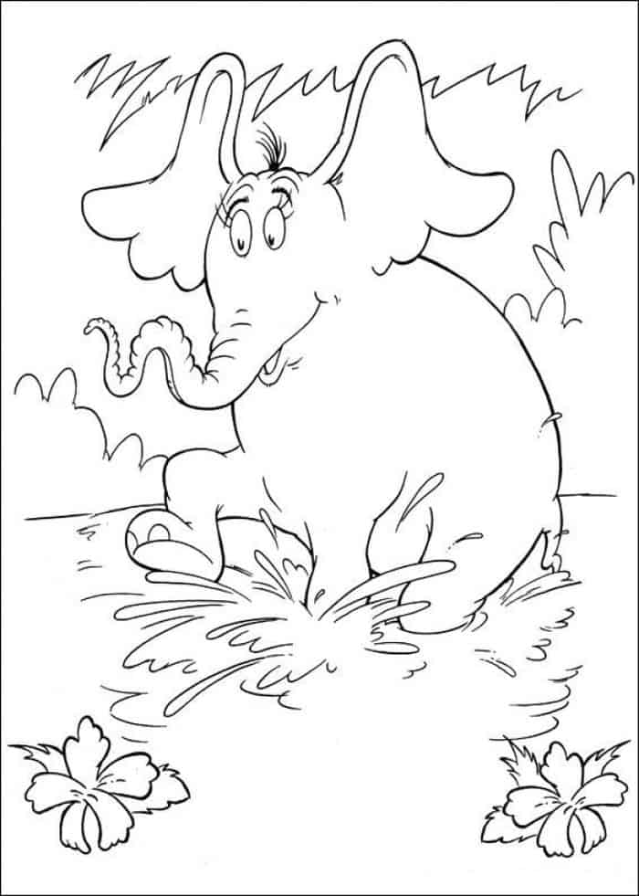 Dr Seuss Coloring Pages For Preschool