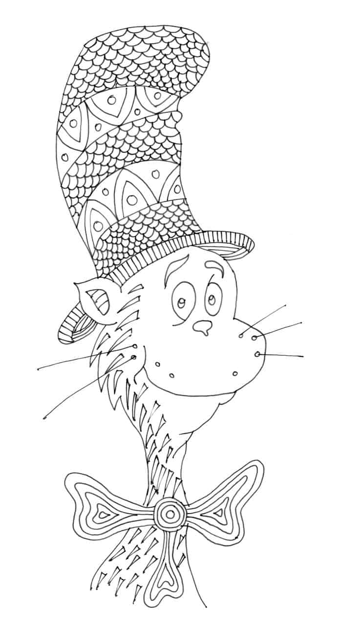 Dr Seuss Coloring Pages Printable