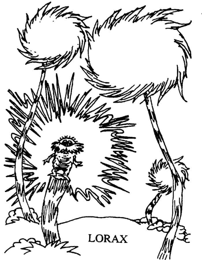 Dr Seuss Free Printable Coloring Pages