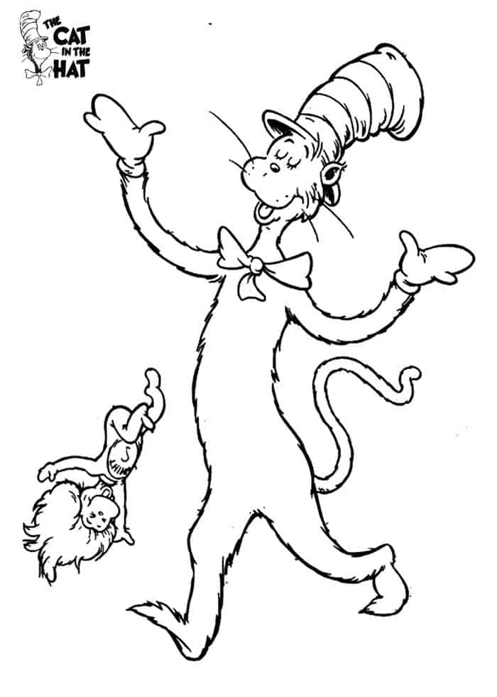 Dr Seuss Printables Coloring Pages