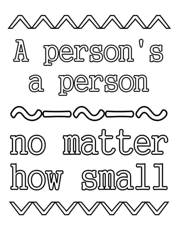 Dr Seuss Quotes Coloring Pages