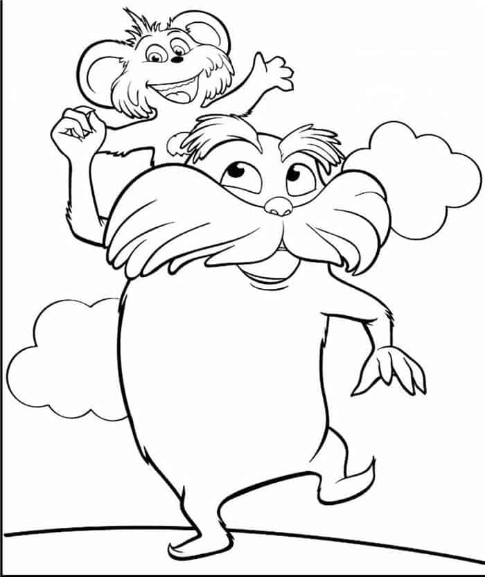 Dr. Seuss Coloring Pages For Preschool