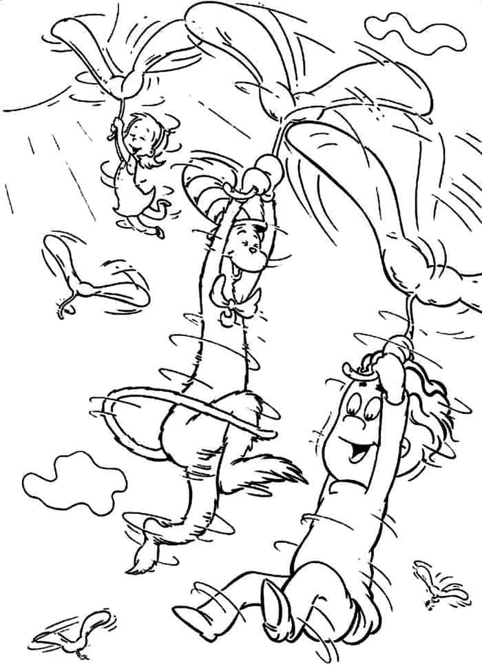 Dr. Seuss Coloring Pages Printable