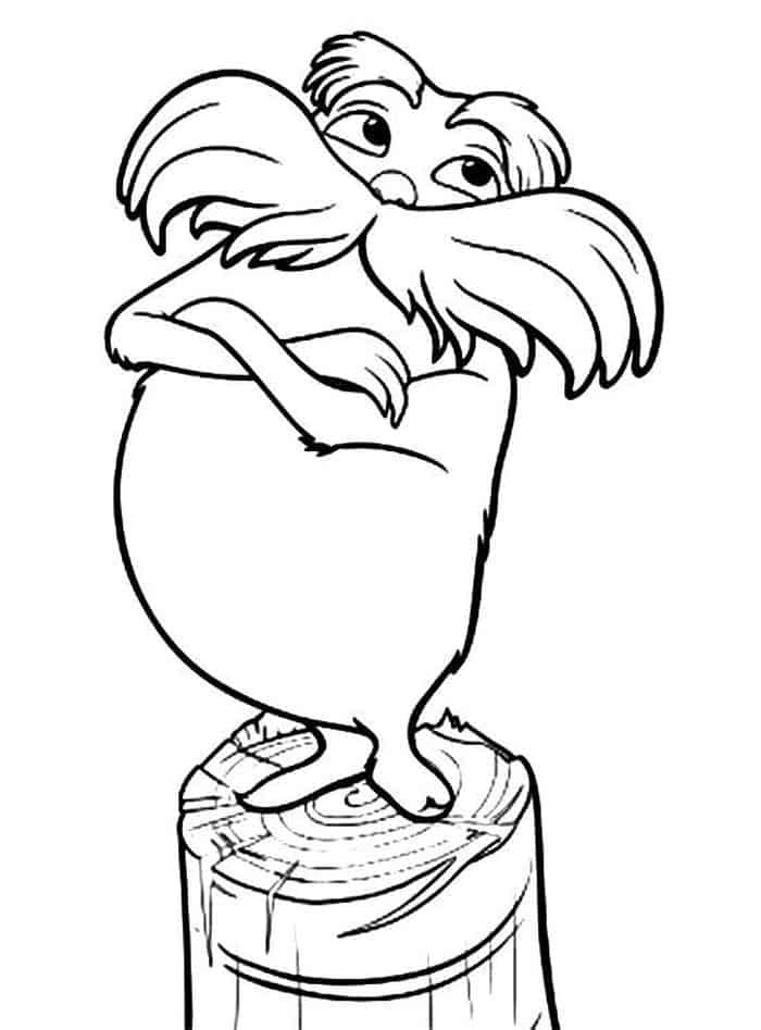 Dr. Seuss Printable Coloring Pages
