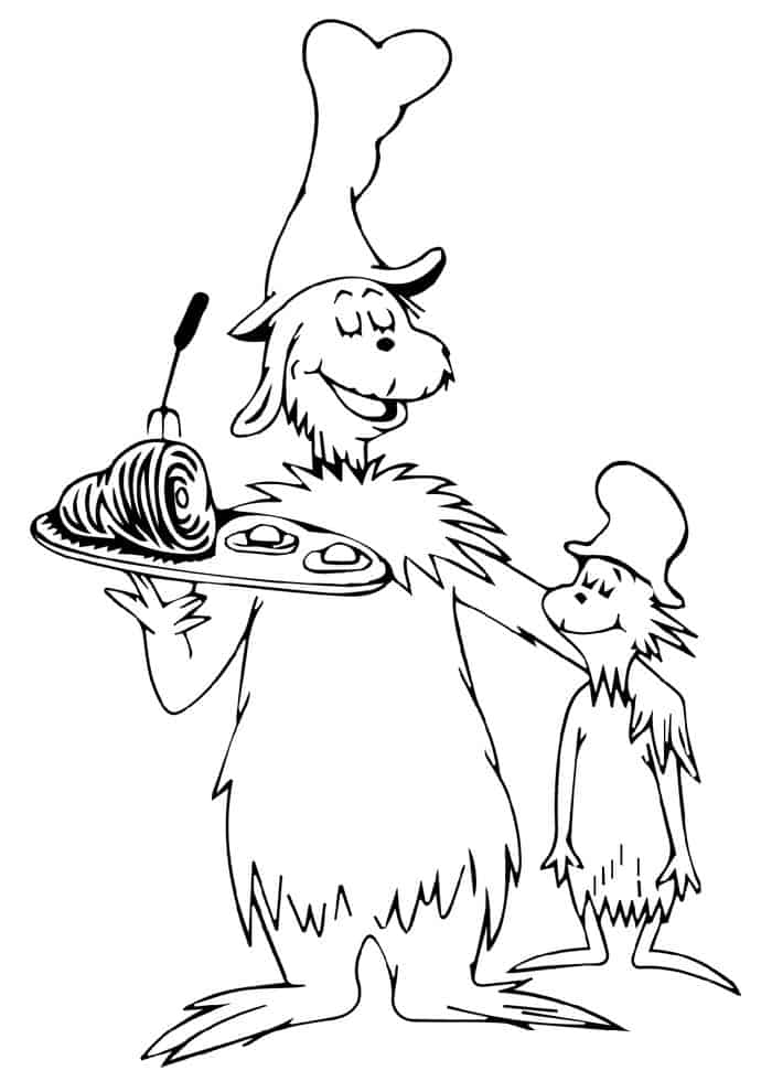 Free Printable Dr Seuss Coloring Pages