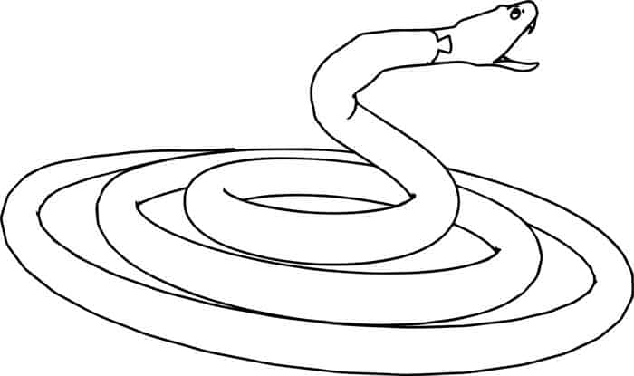 Free Printable Snake Coloring Pages