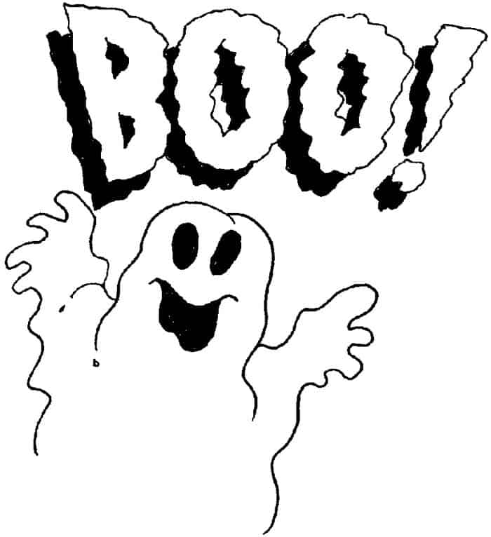 Halo Ghost Coloring Pages